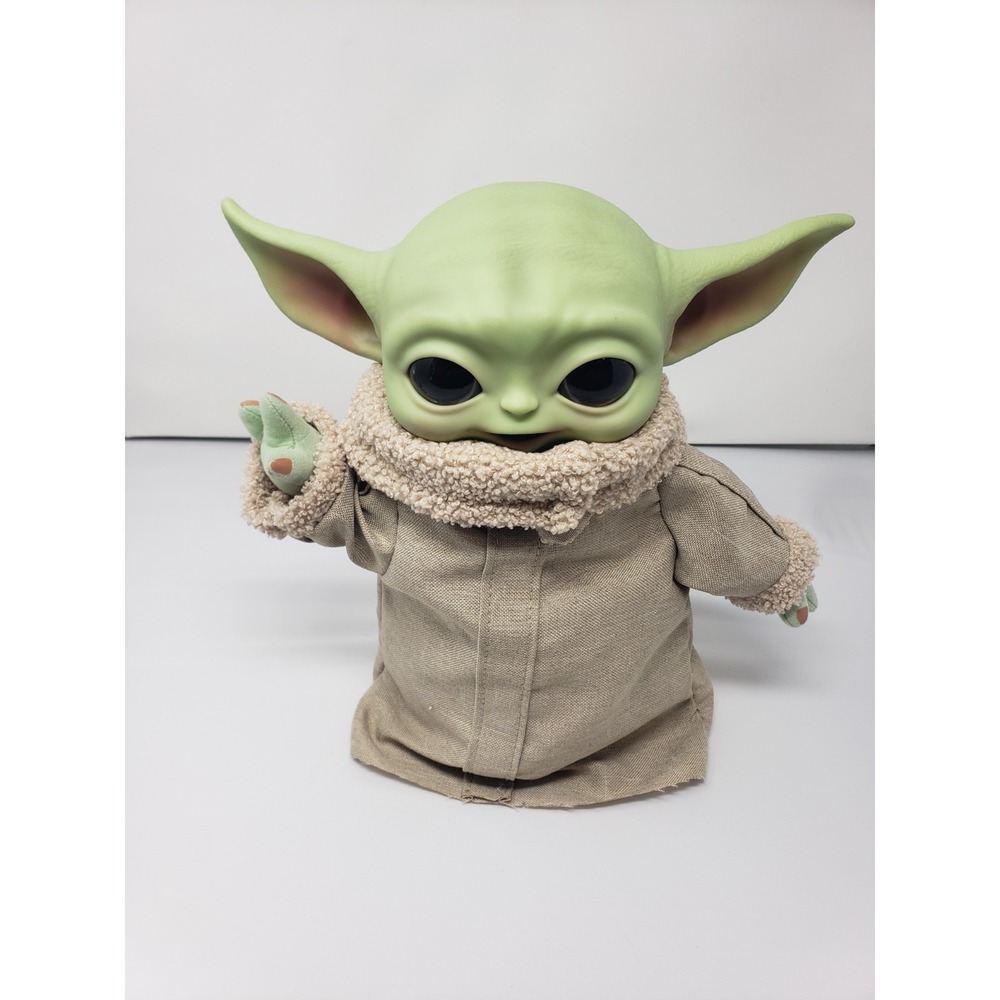 STAR WARS Mandalorian The Child 11" Plush Baby Yoda Doll Grogu Mattel Stuffed